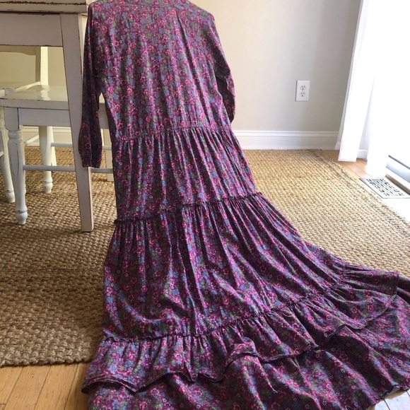Banjanan Bazaar Midi Dress. Size Small - Picture 8 of 15